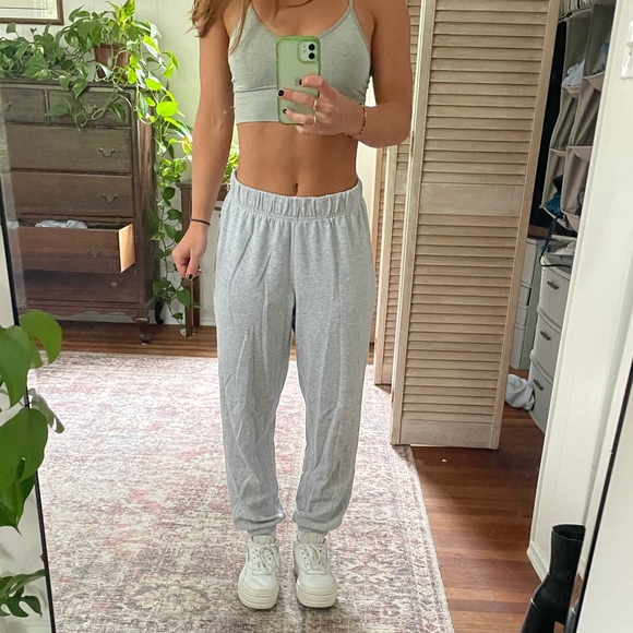 2 pair Grey sweatpants - Picture 1 of 6